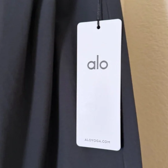 ALO Yoga Black Wide-Leg Lounge Pants - Picture 8 of 11